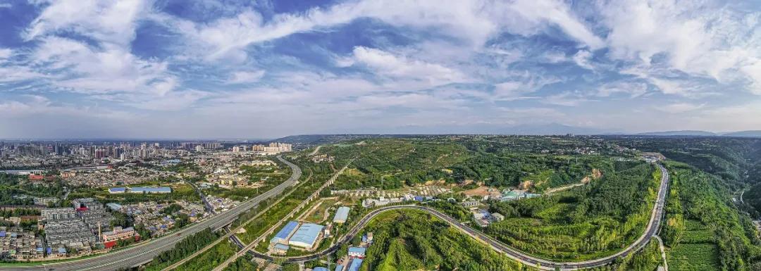 渭南美好生活示范区夜景,渭南美好生活示范区简介