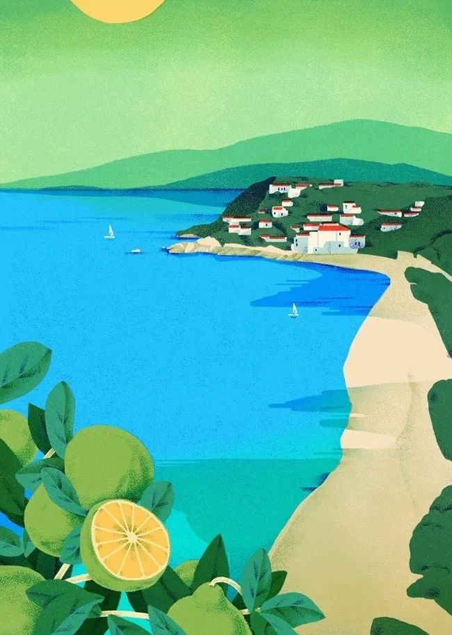 精妙的细节和色彩插画,插画作品想象力是最吸引人的色彩