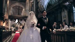 昆凌结婚穿的婚纱真的好大气,唐嫣昆凌婚纱