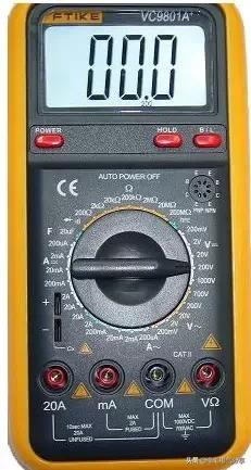 电工万用表基础知识介绍,电工入门必学的万用表使用方法