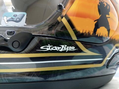 rx7x是街盔还是赛盔,arairx-7x头盔带刀侍卫拆箱