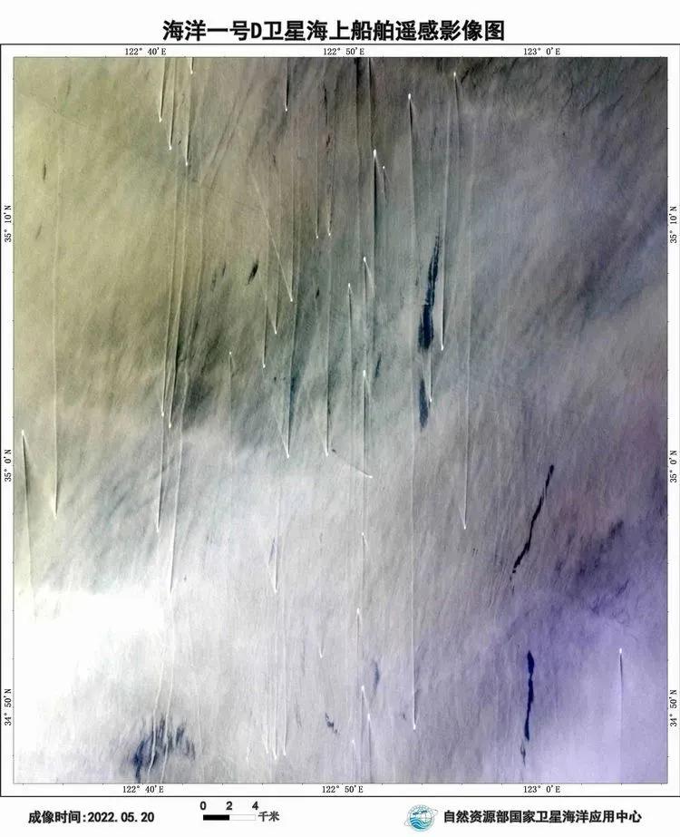 海洋一号的卫星图片,海洋一号卫星成功了吗