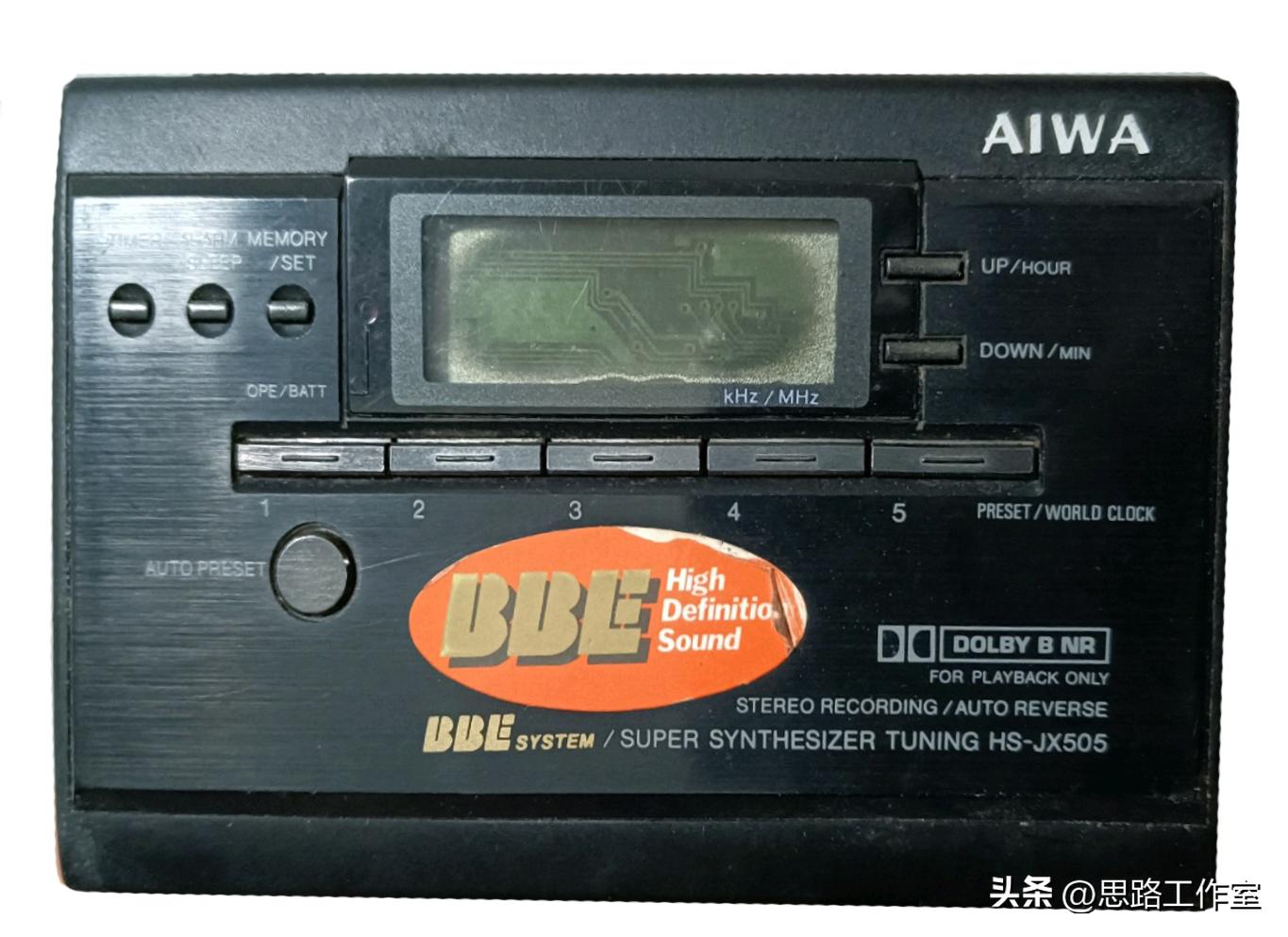 老式进口收录机大全,九十年代怀旧黑色双卡收录机