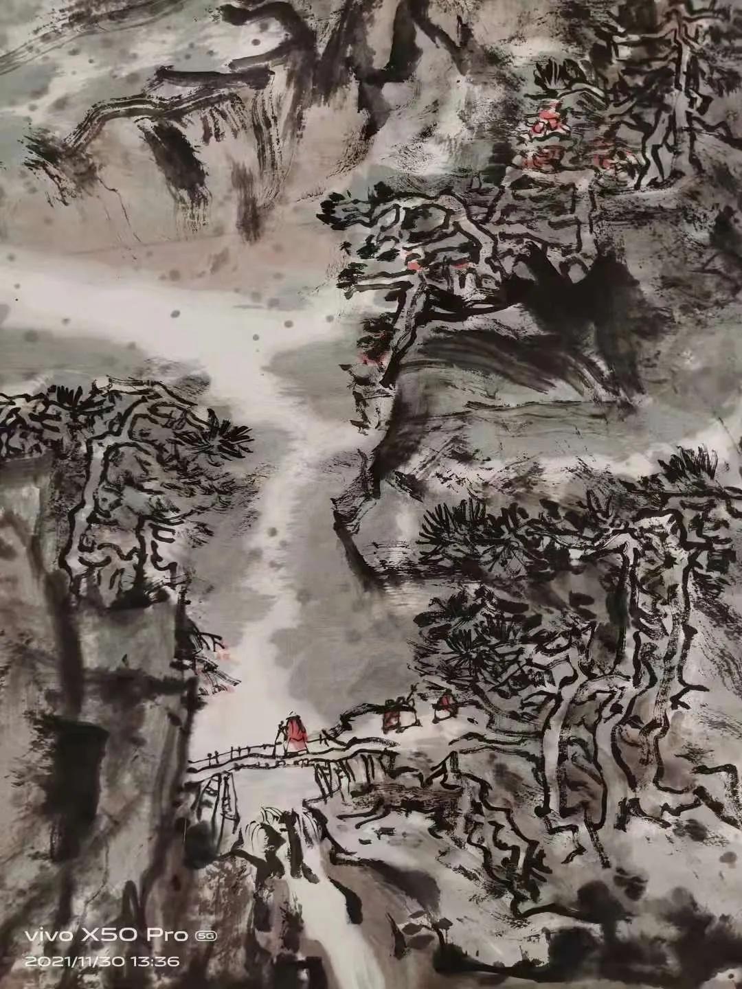 姬广军水墨画欣赏,中国著名艺术家姬广军