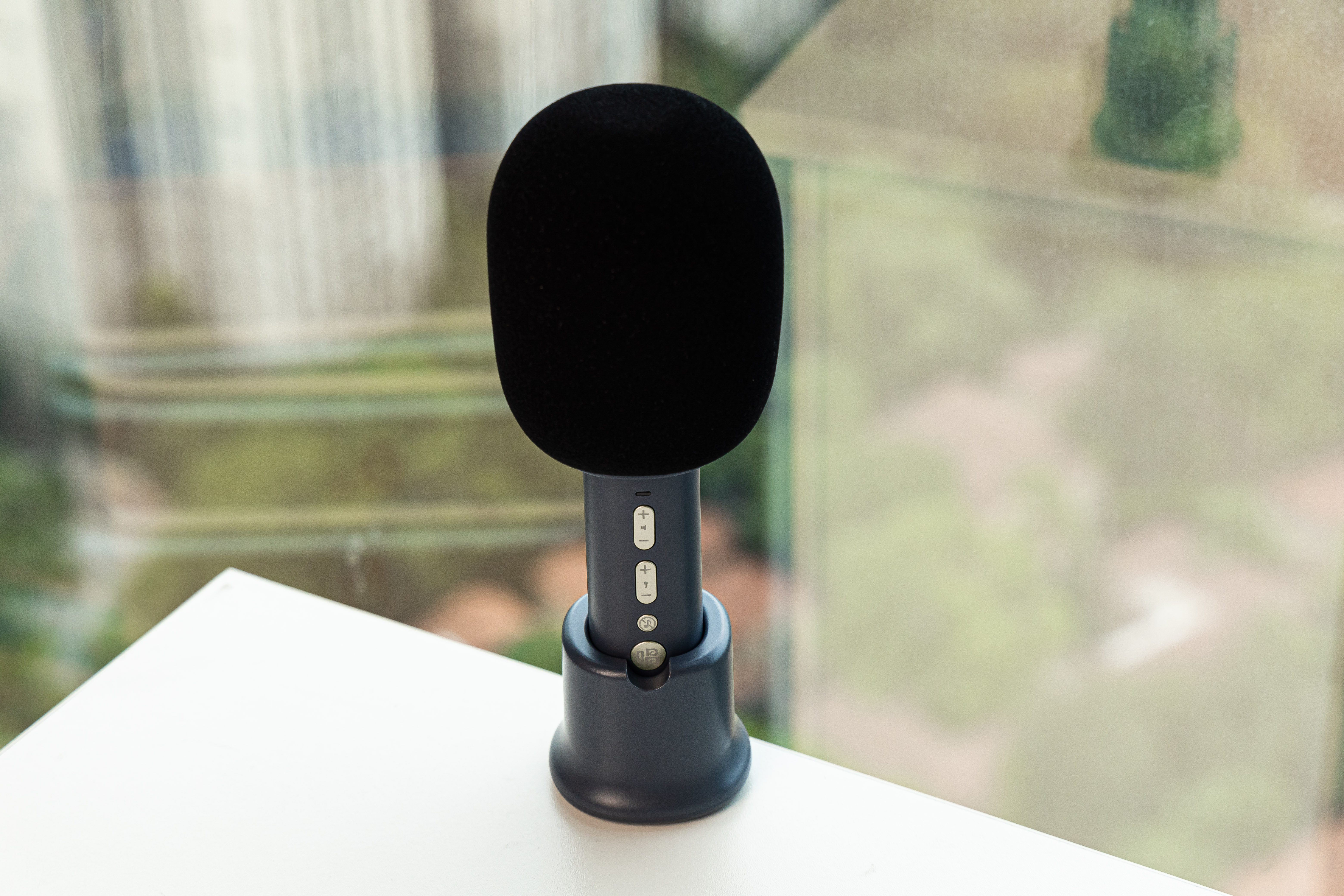 麦克风k歌专用可调混响,自带音箱无线k歌麦克风