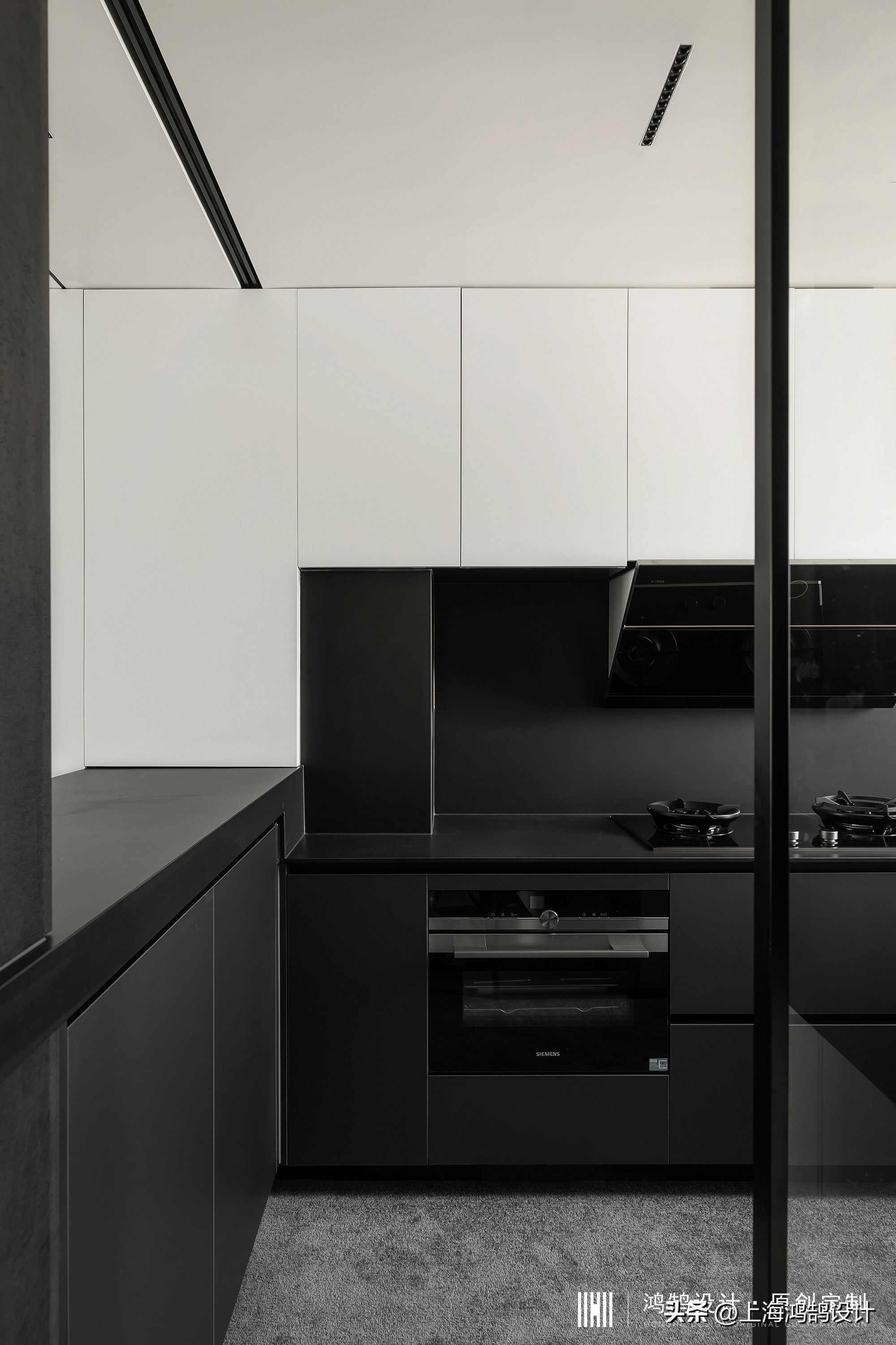 110平现代简约风格黑白灰,100平禁欲风格装修