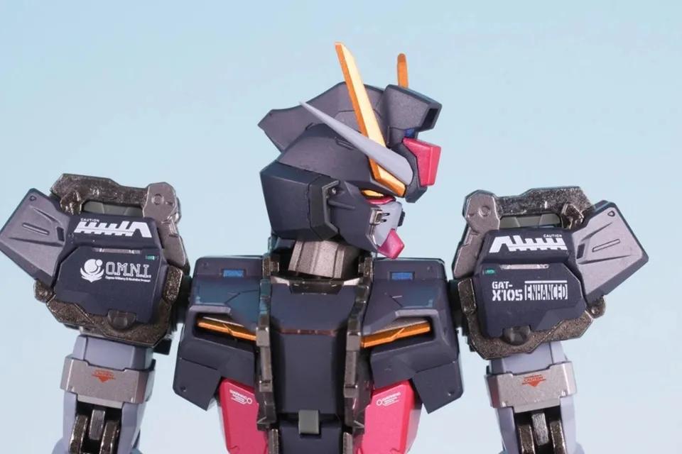 高达mg漆黑强袭测评,高达robot魂评测强袭