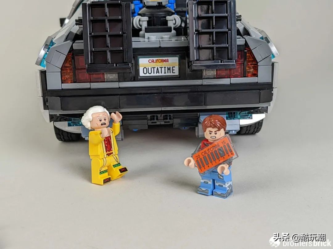 乐高10300回到未来时光机发售价,乐高回到未来21103测评