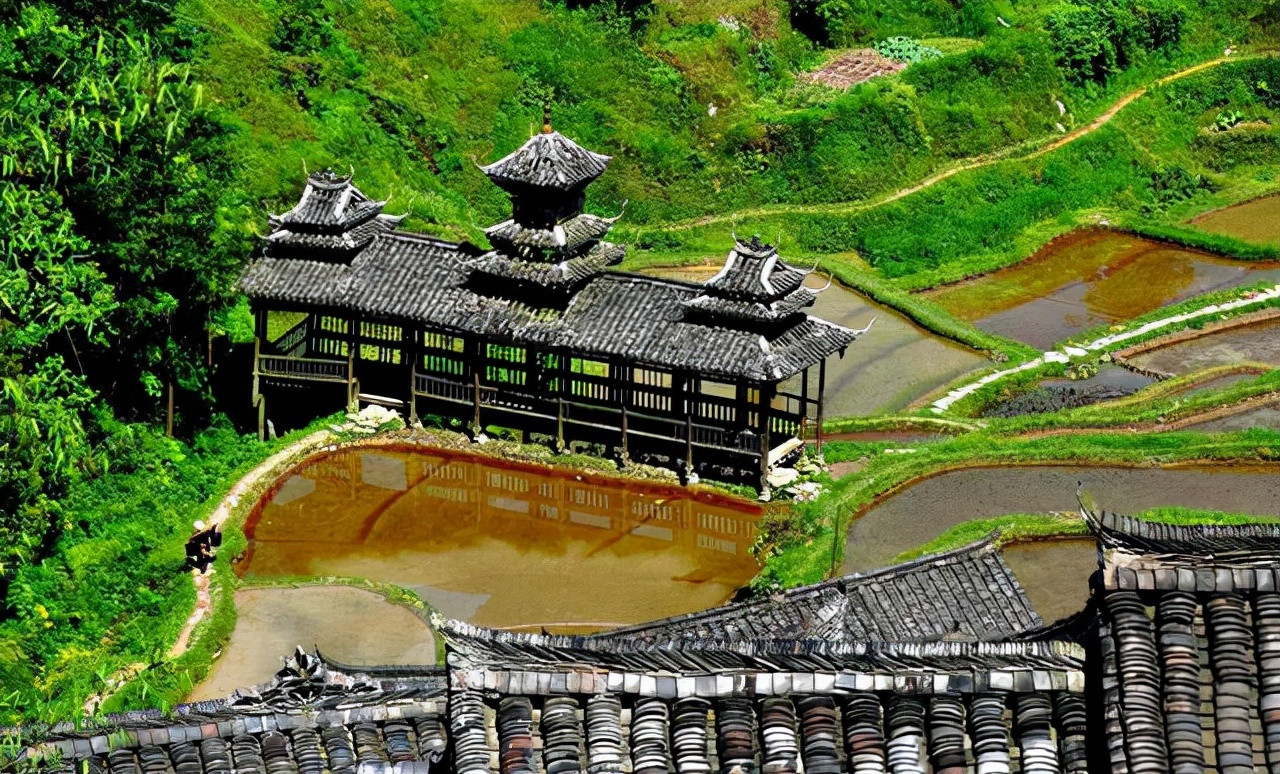 贵州农村奇特的建筑,贵州奇葩的村