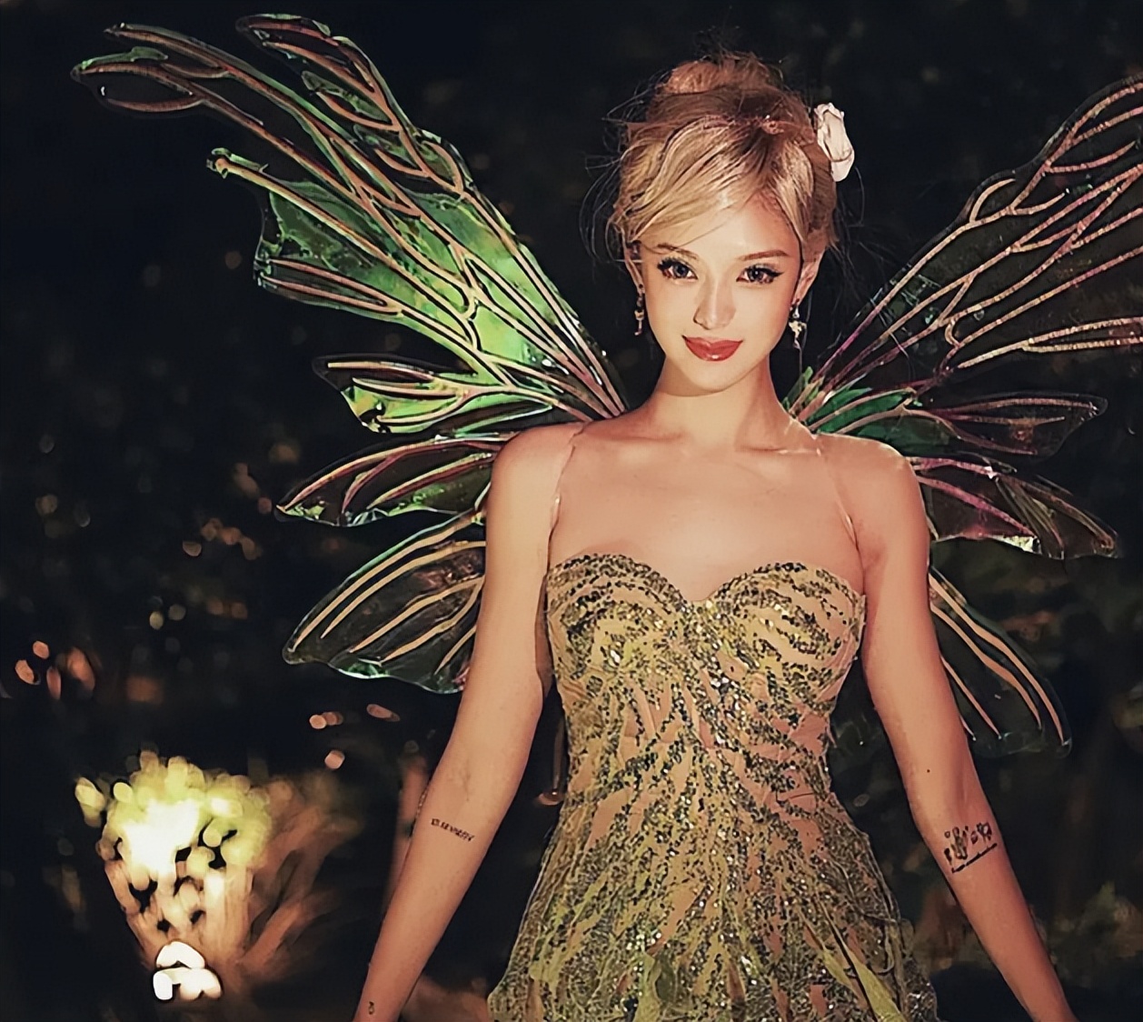 精灵造型明星baby,baby精灵造型网红