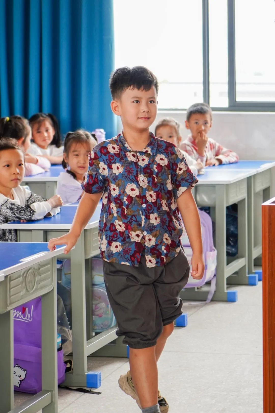 围观！青云小学“第一课”