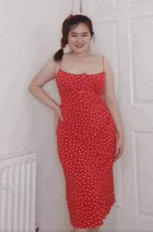 夏天微胖连衣裙,小个子120-150斤微胖连衣裙