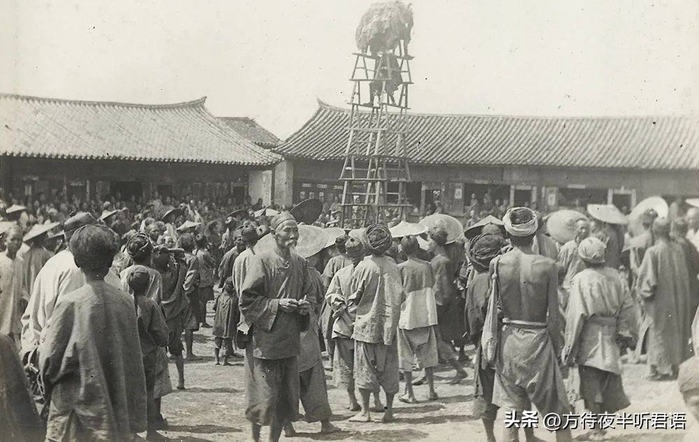 清朝老兵珍贵历史影像,百年前清朝人的珍贵影像