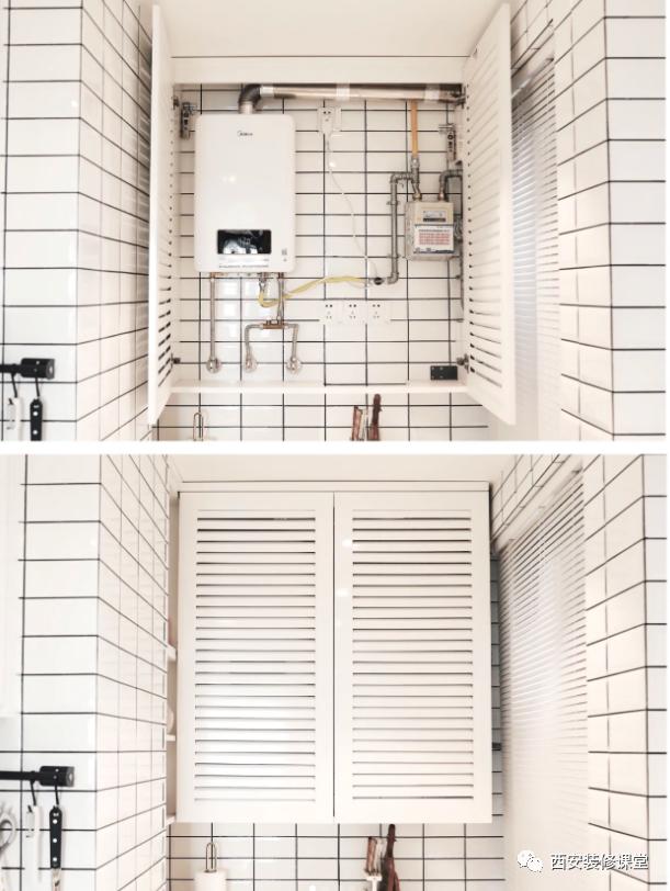 厨房燃气管遮丑隐蔽方法,厨房燃气管和表怎么遮丑