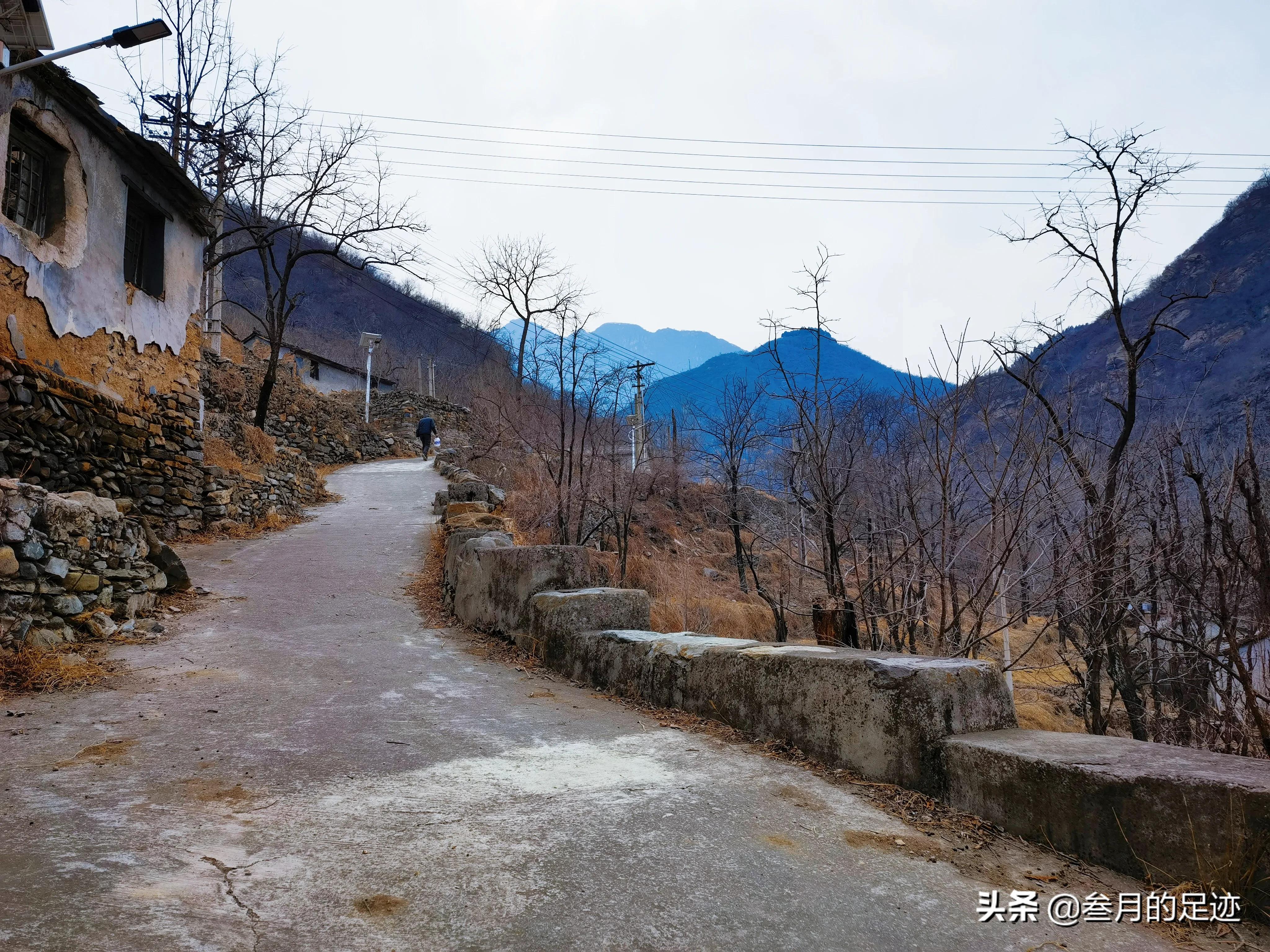 北京房山大山深处的古村落,房山区废弃古村