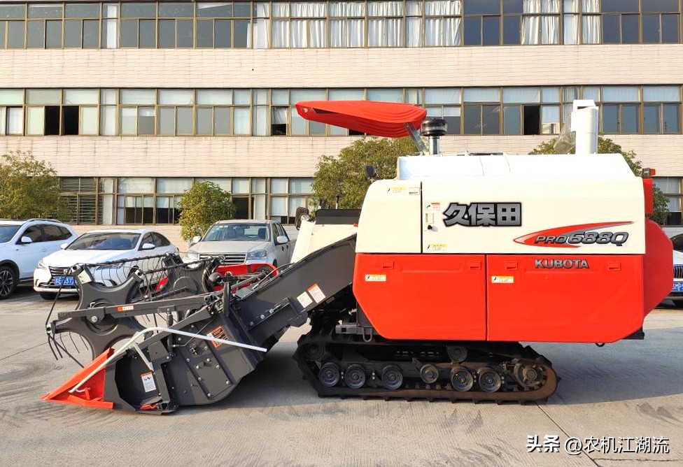 水稻收割机视频和介绍,大型水稻收割机的技术参数