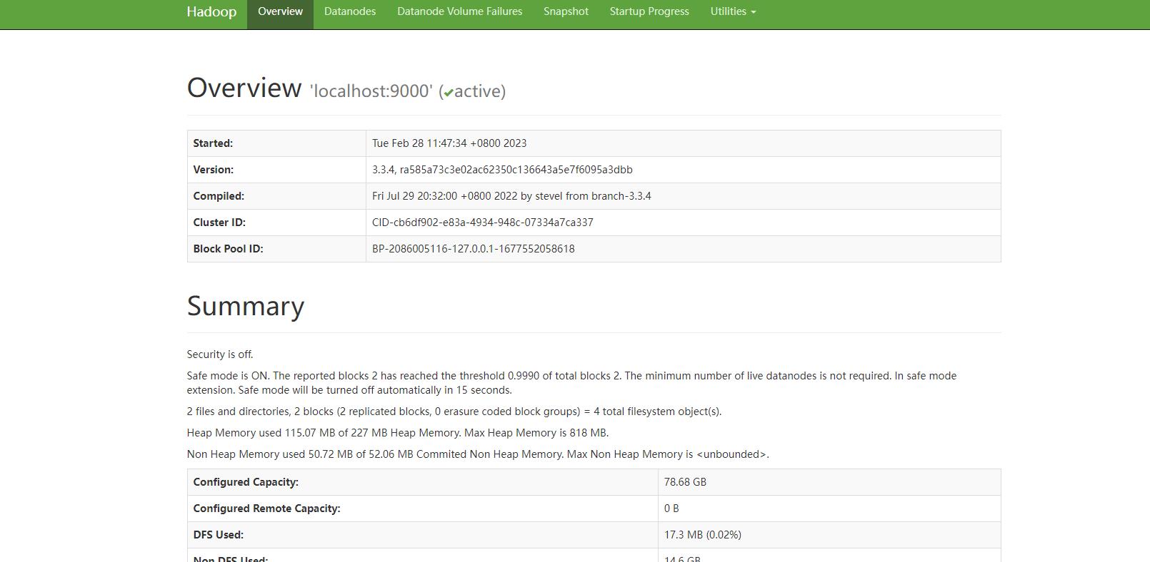 hadoop伪分布式搭建,hadoop伪分布什么意思