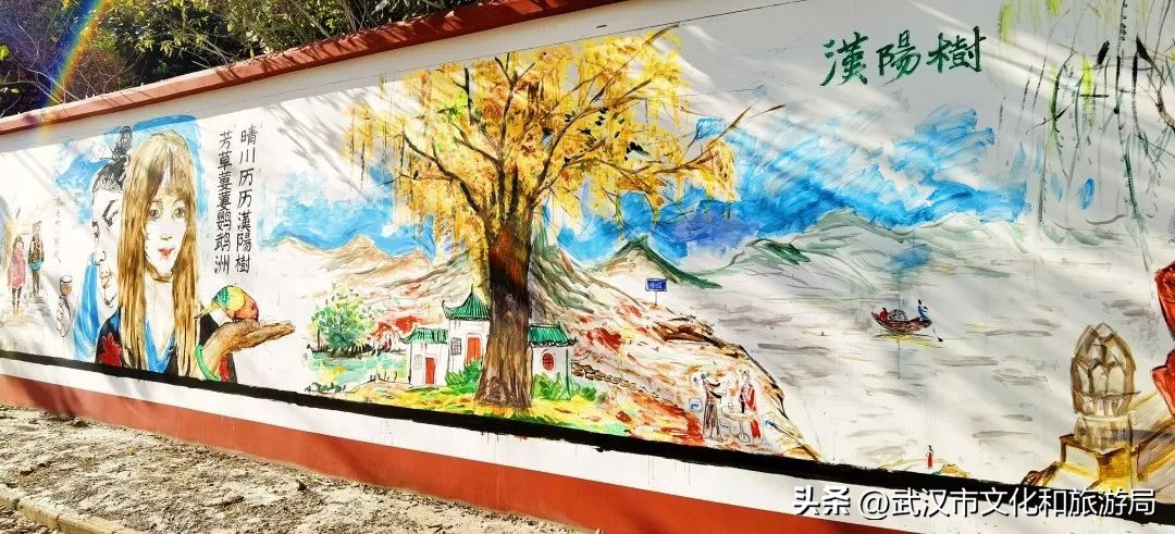汉阳有城墙吗,汉阳江滩雕塑墙