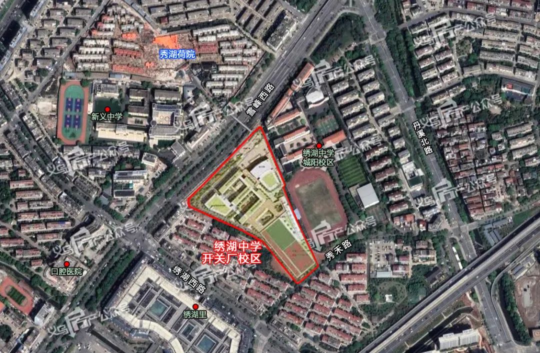 绣湖中学开关厂校区和城阳校区,绣湖中学开关厂校区