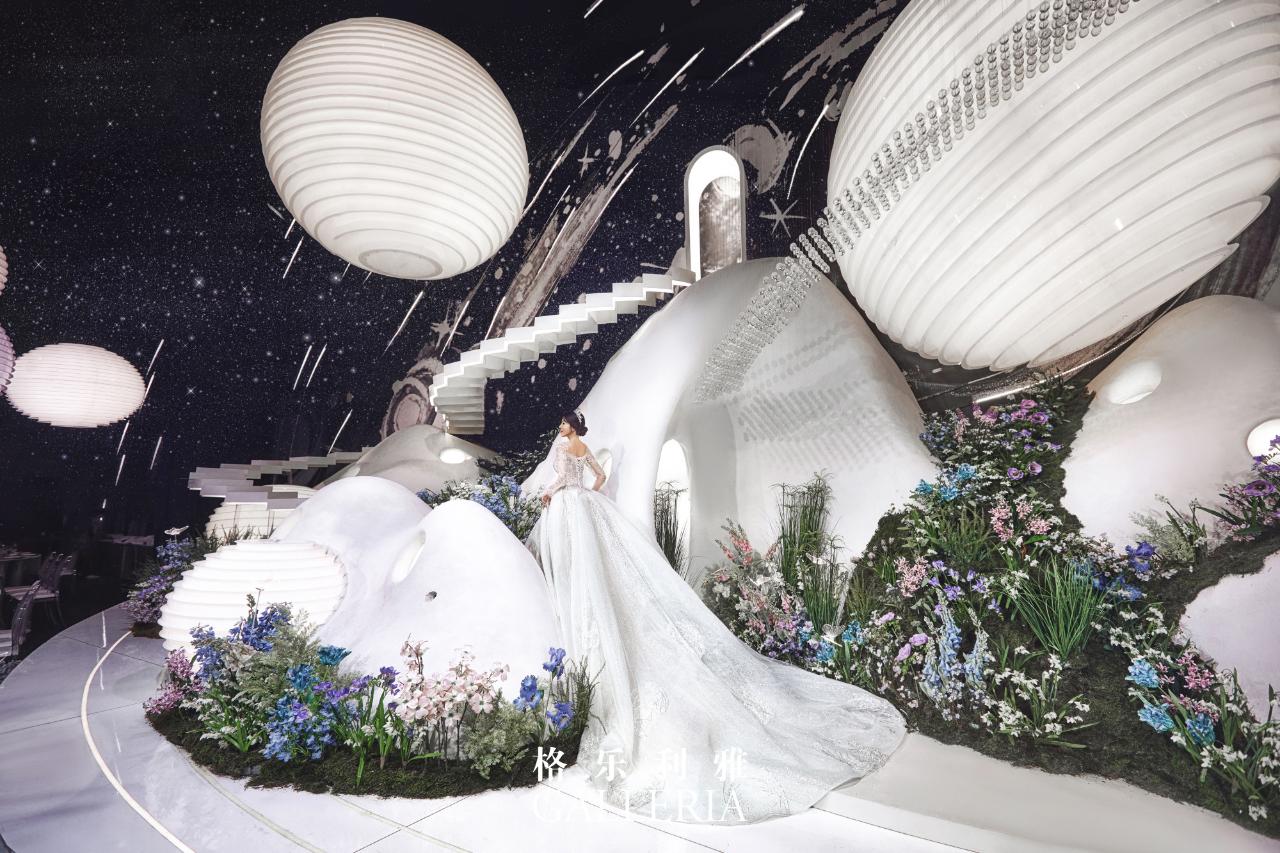 格乐利雅上海展览中心婚礼秀,格乐利雅婚礼中式