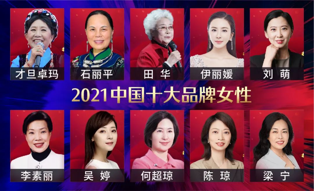历届中国十大品牌女性回顾：15载，她们绽放出不一样的美
