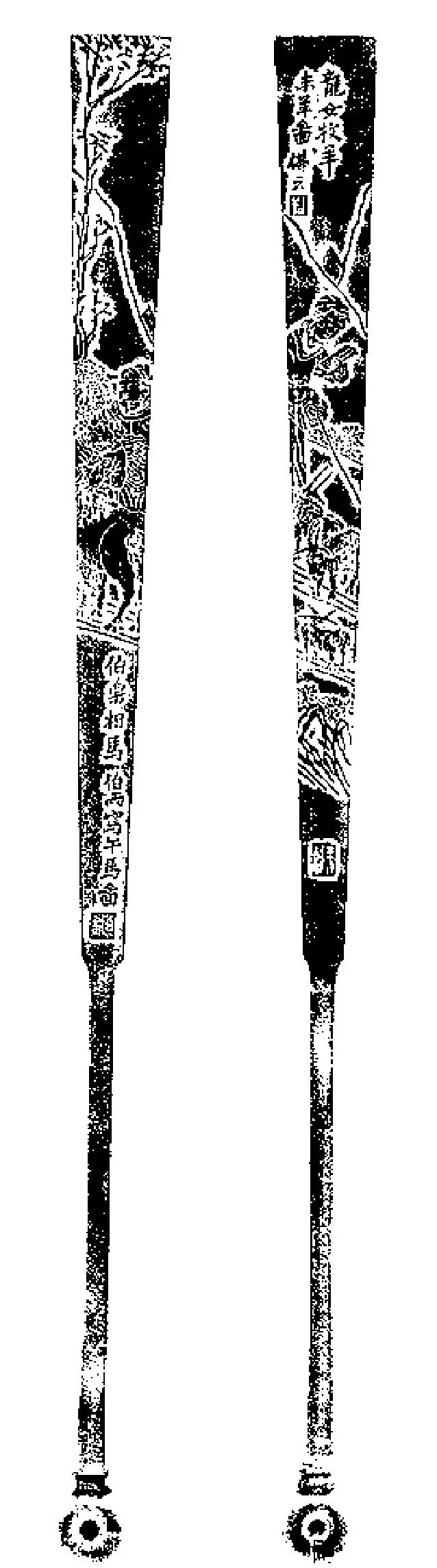 徐素白的扇骨竹雕,日本拍卖会事件