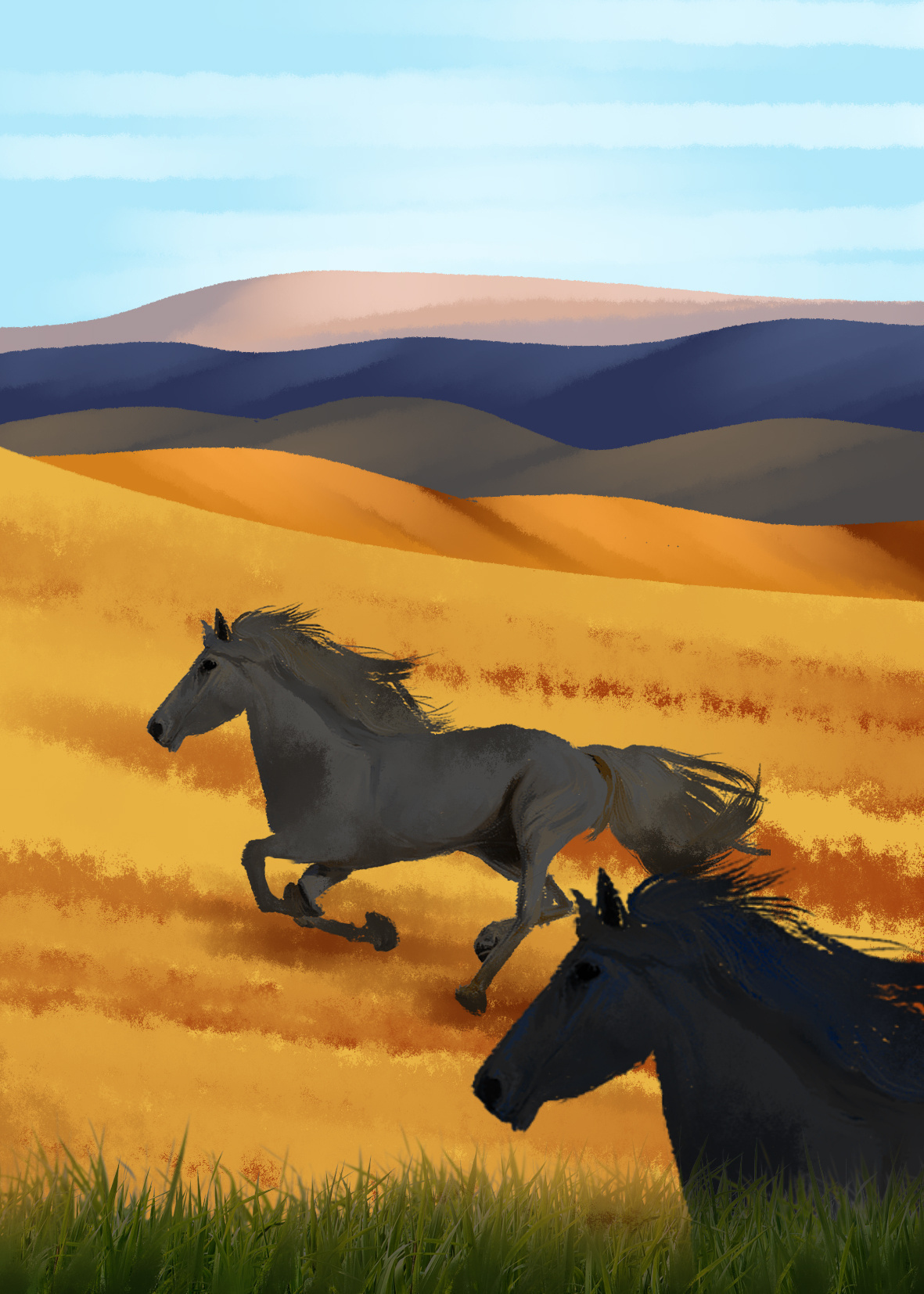 这个夏天一起去看草原的图片,这个夏天就想一个人去看草原