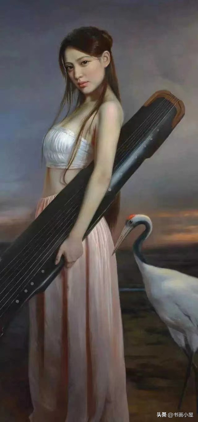 人体油画，你能感受到她的迷人魅力吗？