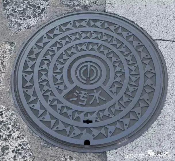 日本最惊人的井盖,真实的日本井盖