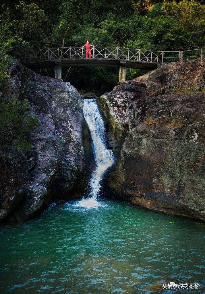 永泰瀑布景点,福建省永泰县百漈沟景区
