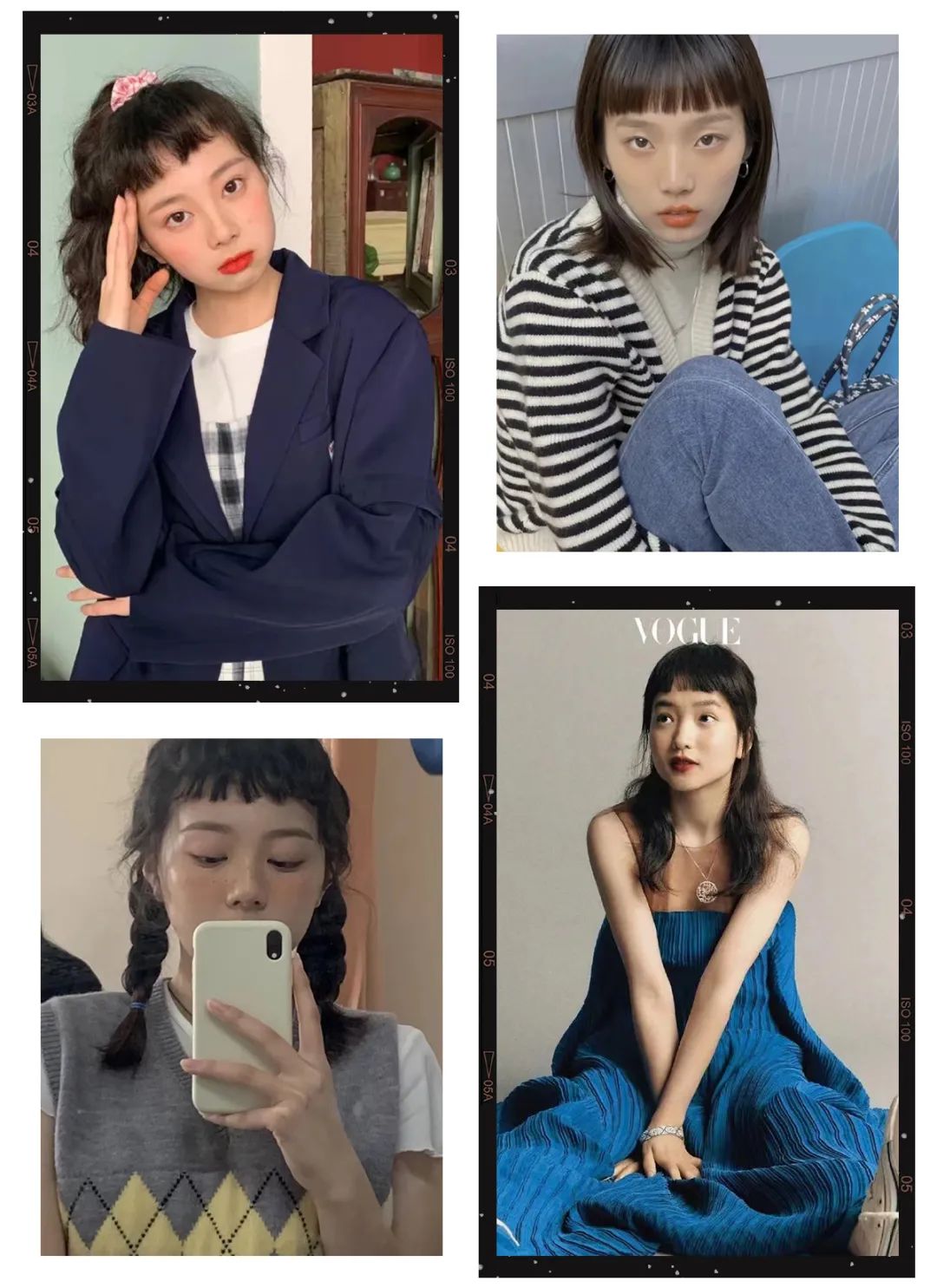 大脸女生必剪这3款刘海最显脸小,超显脸小的4款刘海赶紧去剪