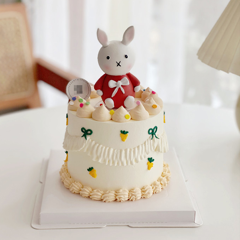 五十多元的六一儿童节蛋糕,六一儿童节快乐7字蛋糕