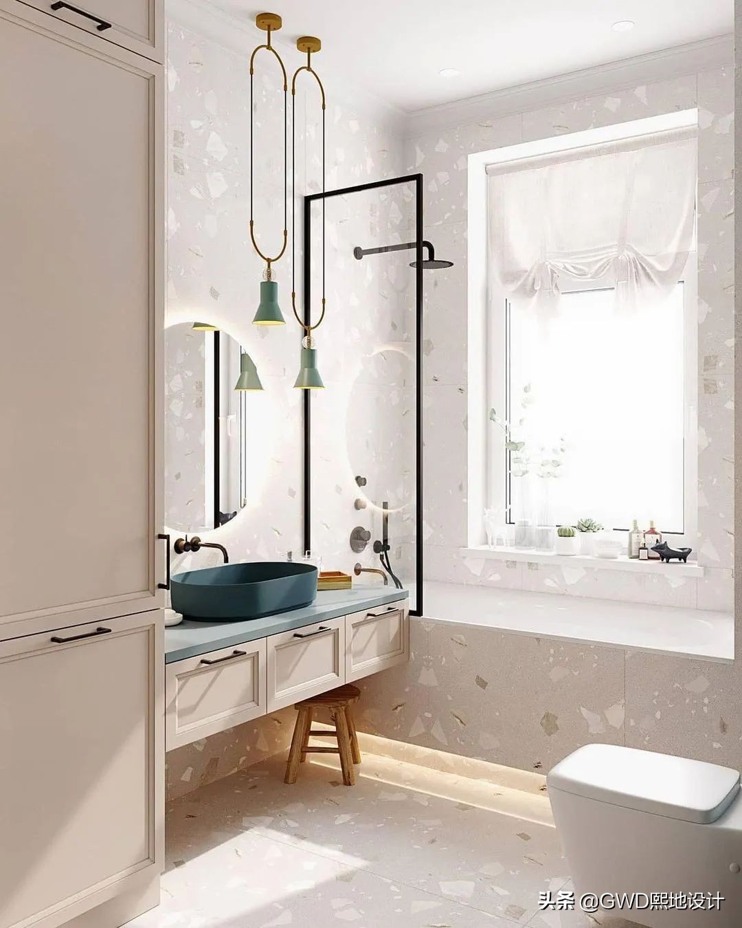 最美卫生间装修效果图,2021最火卫生间设计效果图
