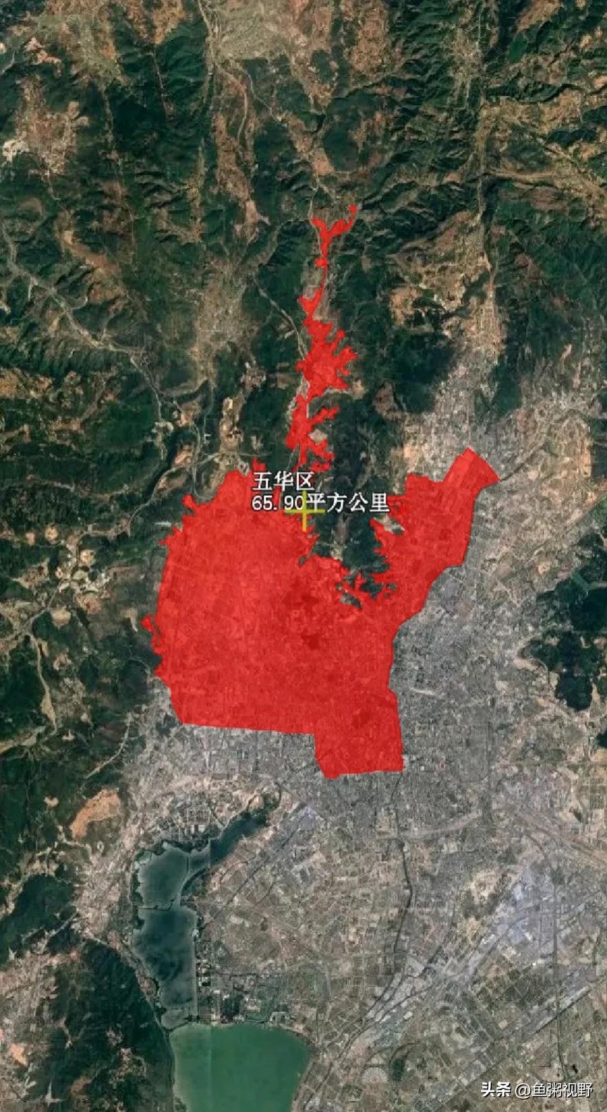 西南第三城昆明,昆明西北新城有多少平方公里