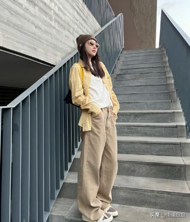 158矮个子长裤显高,鞠婧祎小个子穿搭模板