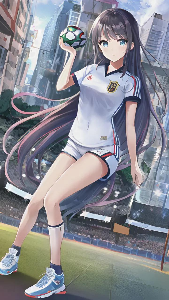 巴西世界杯足球宝贝彩妆绘画,ai绘画男足夺冠