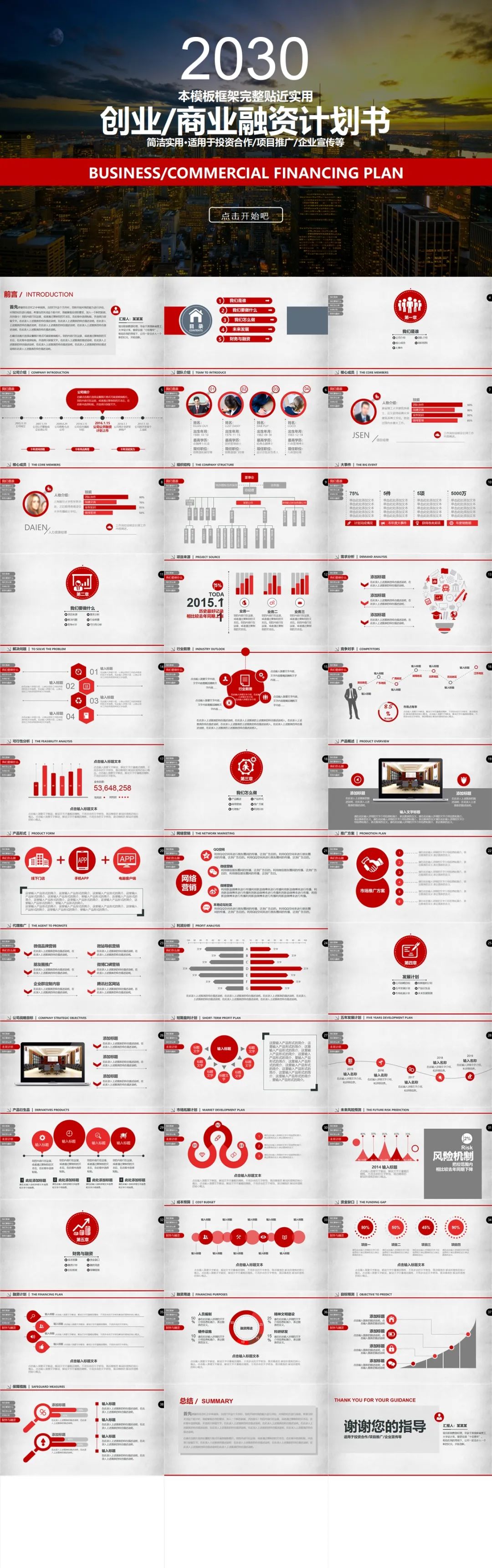 鍏嶈垂瀹炵敤鍟嗕笟鍒涗笟璁″垝涔pt妯℃澘,鐖嗘铻嶈祫璁″垝涔pt妯℃澘