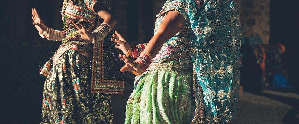 印度舞蹈与敦煌舞蹈,印度舞蹈融合东方舞蹈