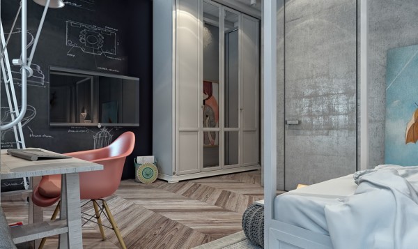 原木色儿童房间搭配,蓝色儿童房间怎么搭配漂亮