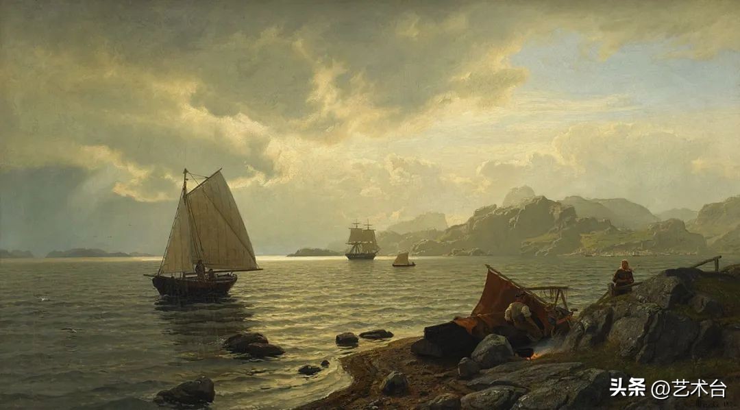 德国十九世纪浪漫主义风景画大师,法国浪漫主义风景画欣赏