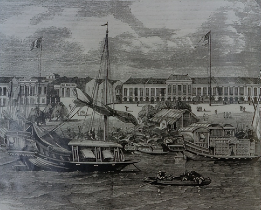 清朝的广州十三行是什么,清末广州十三行