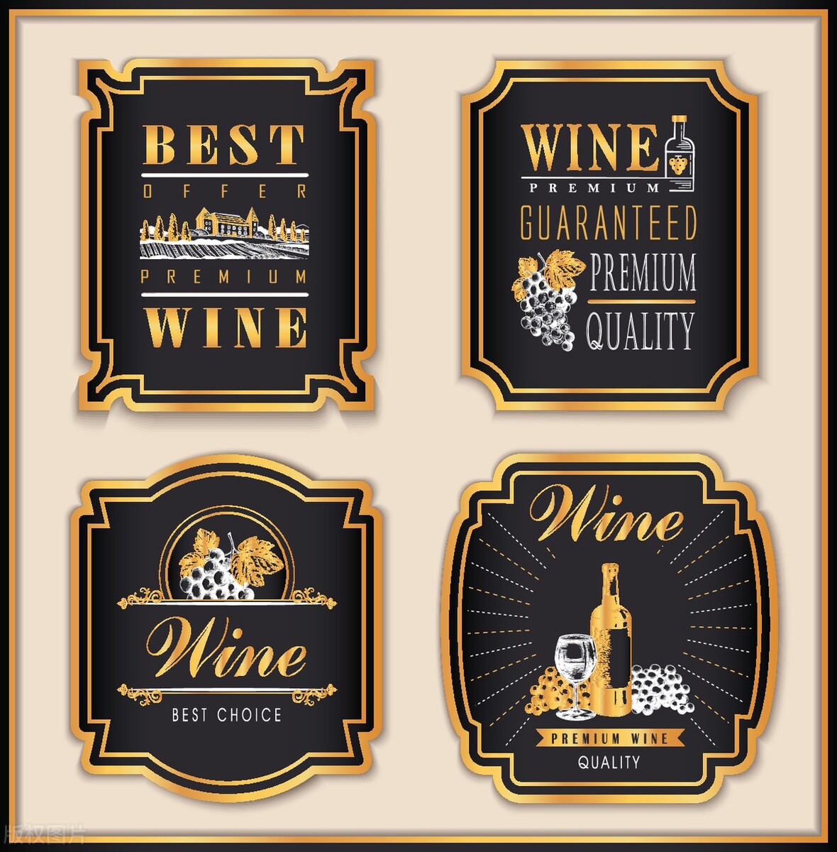 葡萄酒瓶子的标签怎么取,如何从标签看葡萄酒好坏