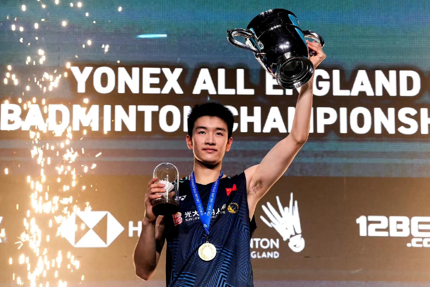 蔡赟讲解羽毛球侧身,蔡赟说全英赛行李延误