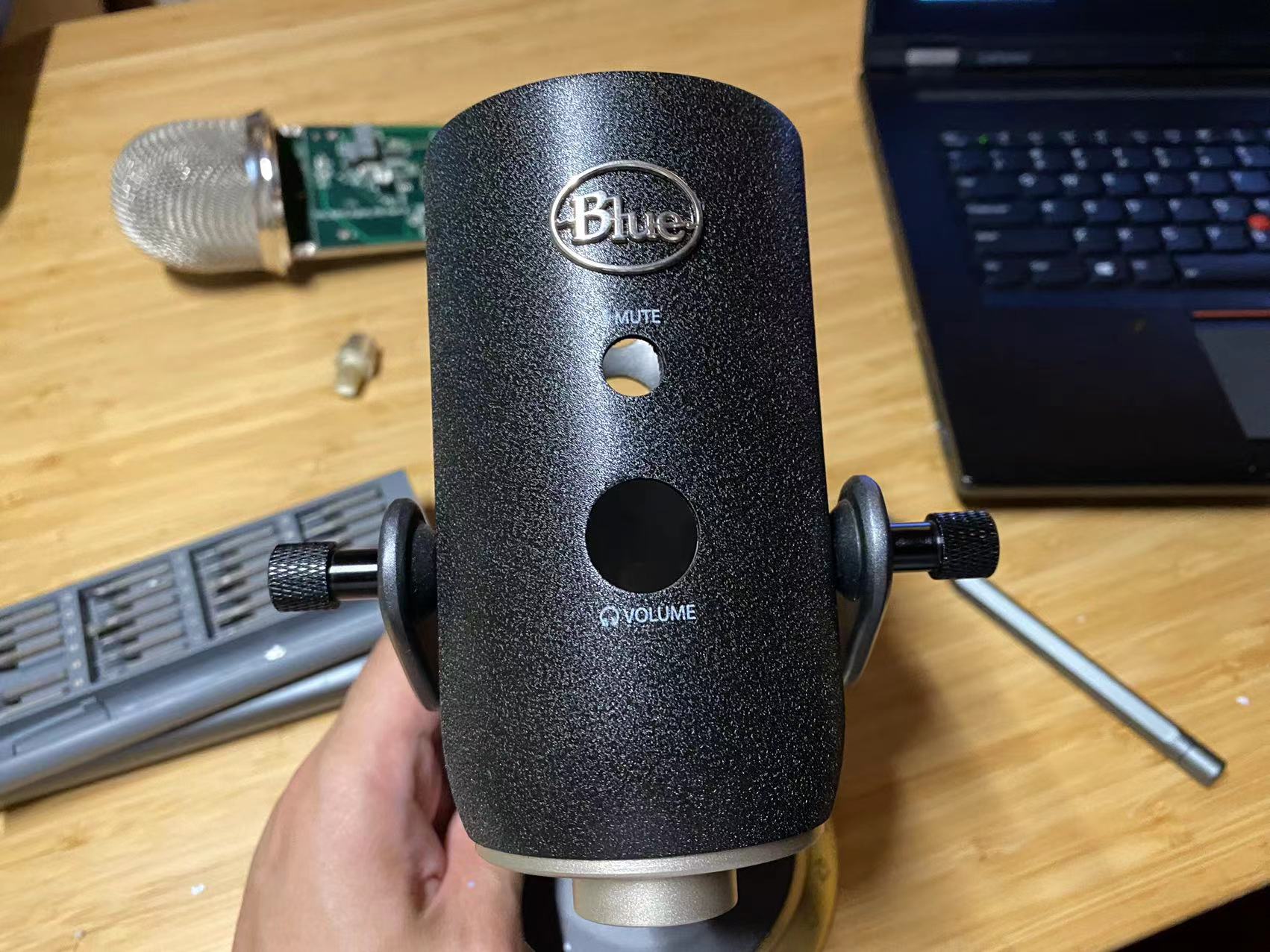 blueyeti麦克风拆测版,大雪怪pro麦克风