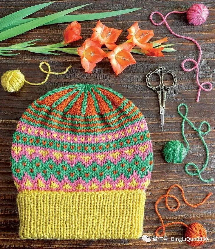针织帽子花样大全视频,针织帽子创意