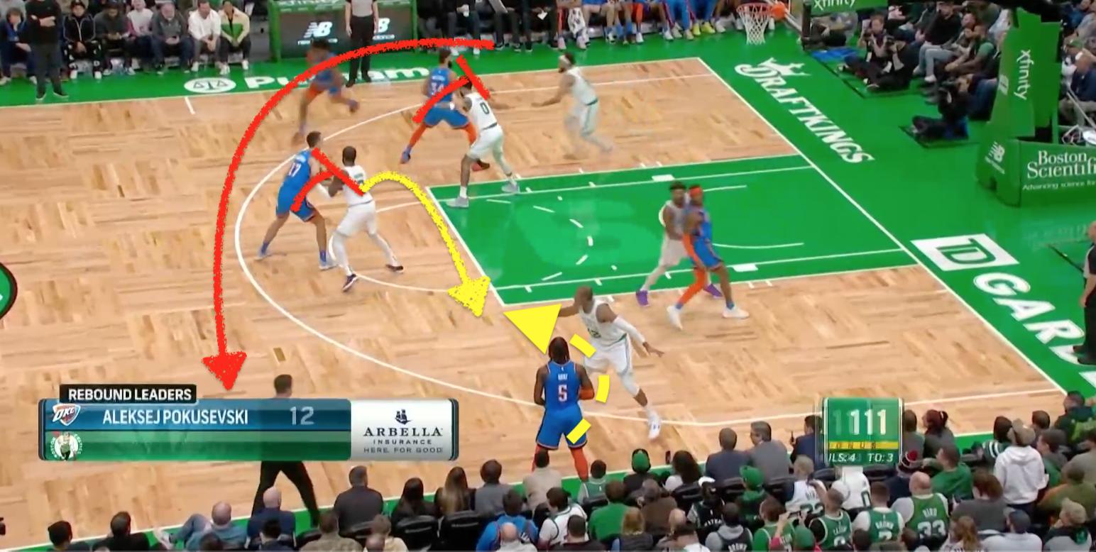 凯尔特人vs雷霆塔图姆最后时刻,塔图姆面对雷霆集锦