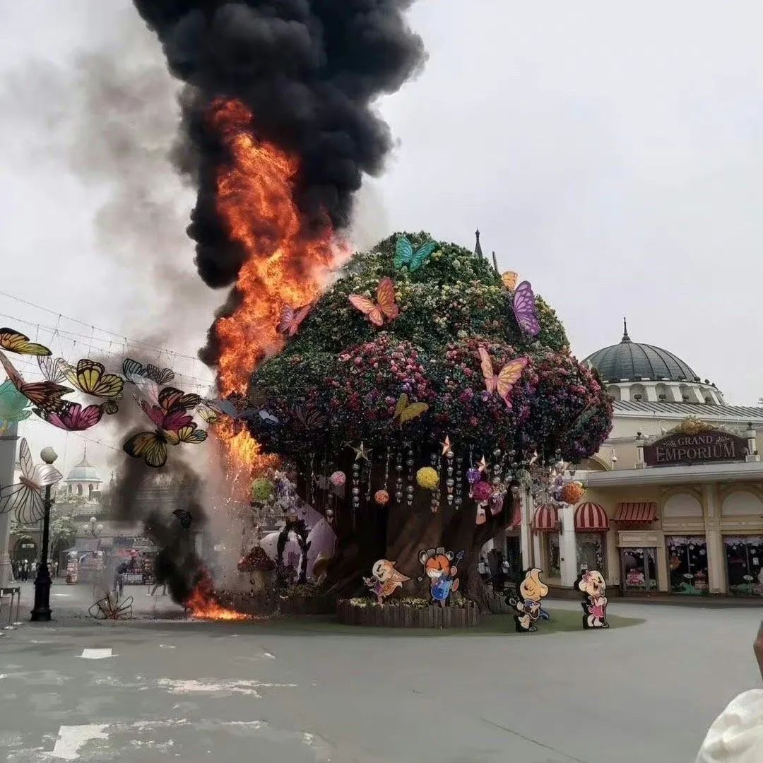 爱宝乐园失火,爱宝熊猫乐园着火没事吧