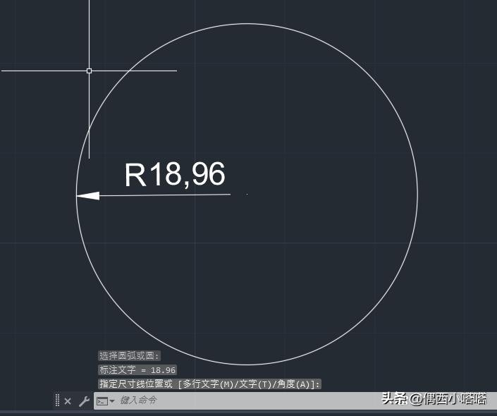 cad怎样给直线标注直径尺寸,cad标注如何附带直径或者半径符号