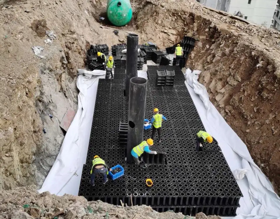 雨水收集系统pp模块施工步骤,雨水回收系统pp模块生产厂家