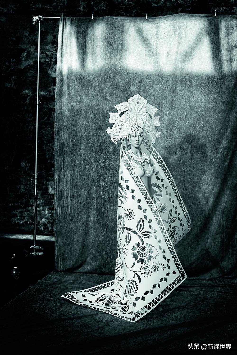 纸艺作品绘画,千变万化的纸艺术作品